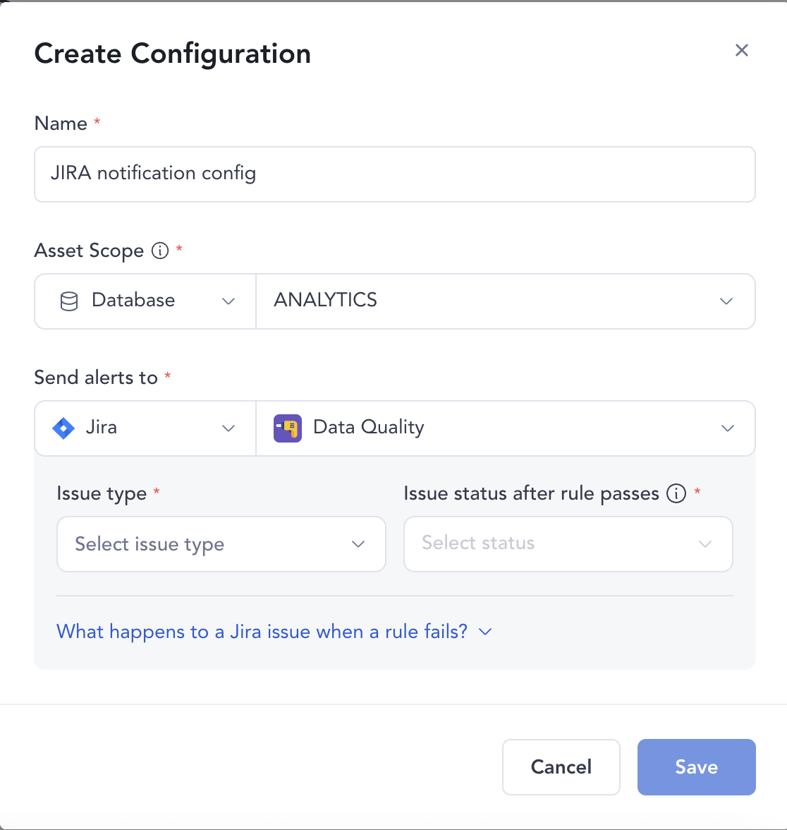 Jira configuration